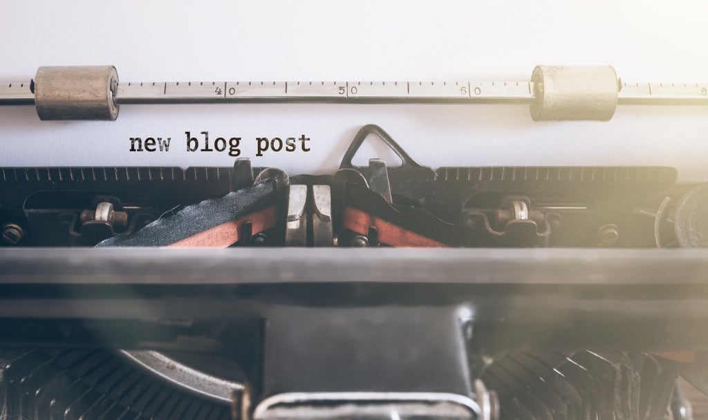 new-blog-post-typewriter