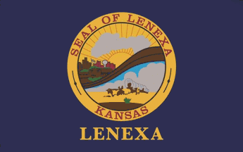 The flag of lenexa ks