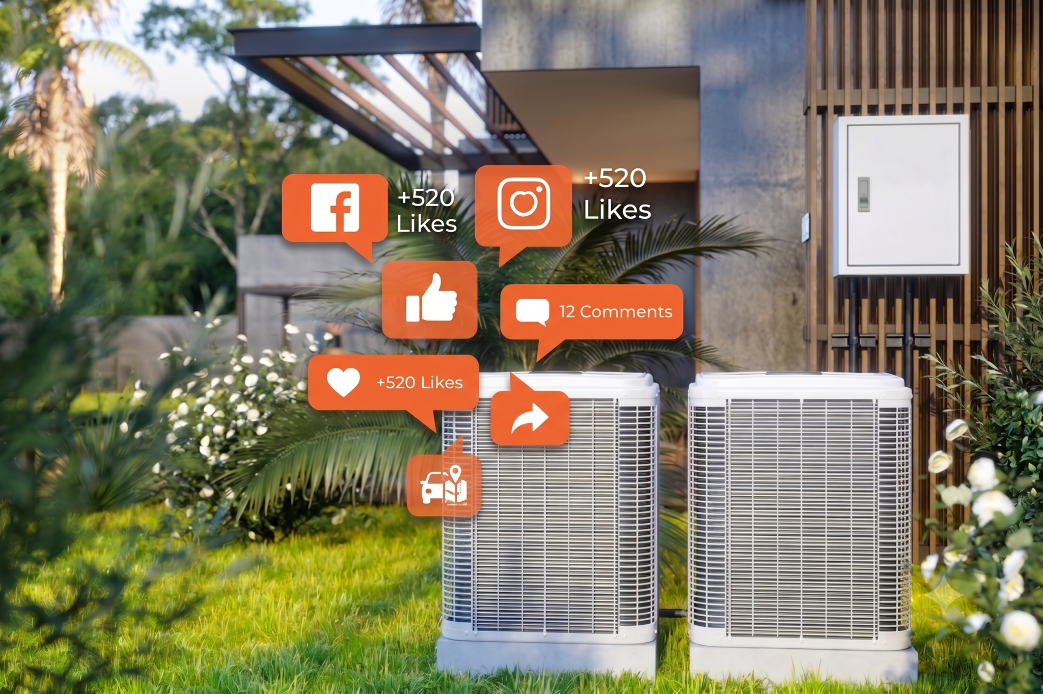 hvac-social-media-post-performance-concept