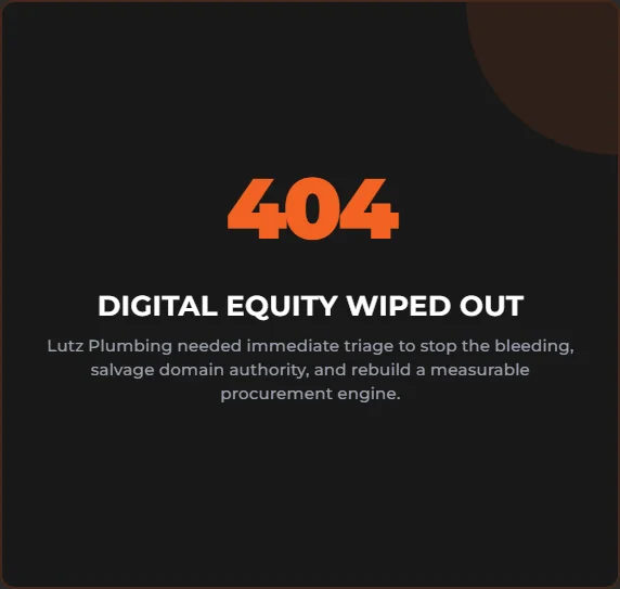 Lutz Plumbing | Rsm Marketing 404